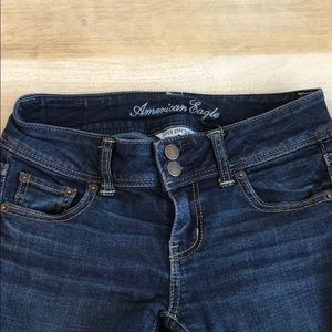 American Eagle Dark Wash Super Stretch Jeans